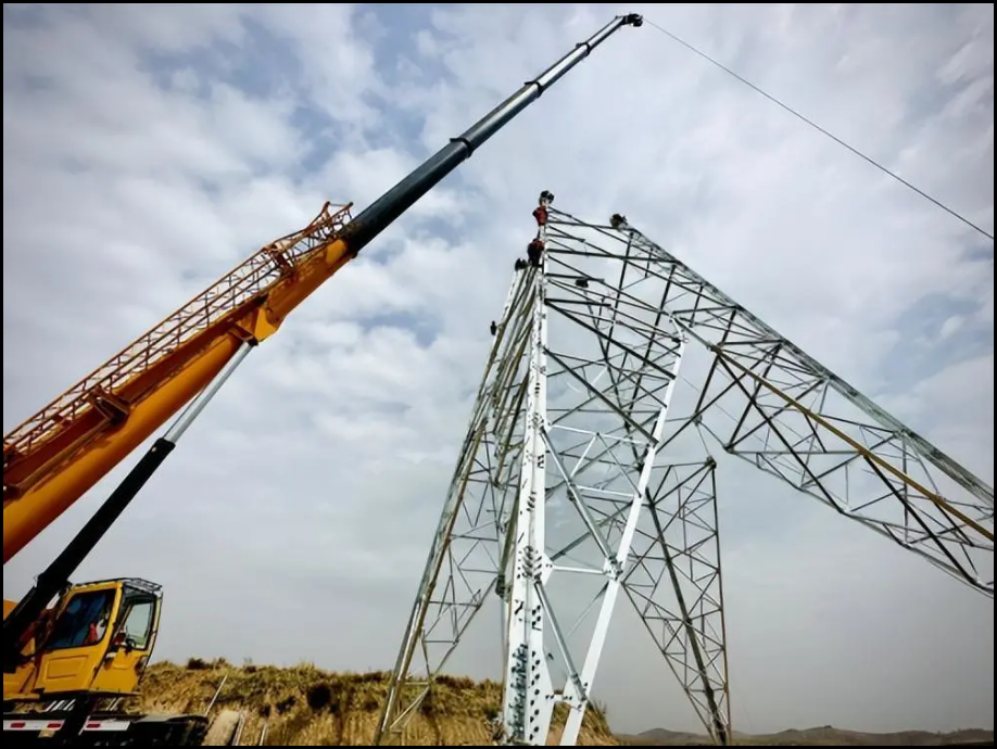 假期不停工 電網建設者堅守重點工程一線